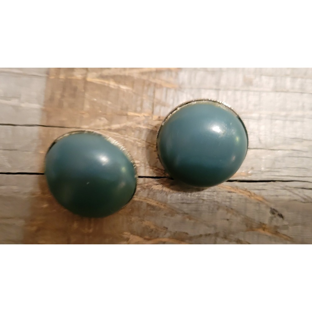 VINTAGE SARAH COVENTRY ROUND CLIP-ON EARRINGS - Nice - Picture 7 of 12